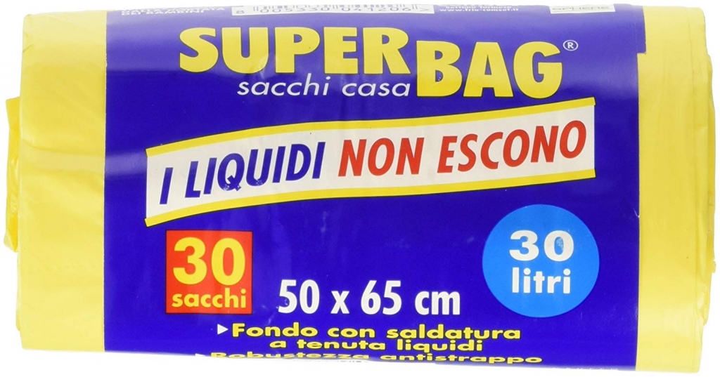 SACCO PATT.SUPERBAG GIAL30Lp30